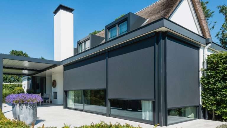 Mevac zonwering screens landbouwvilla.